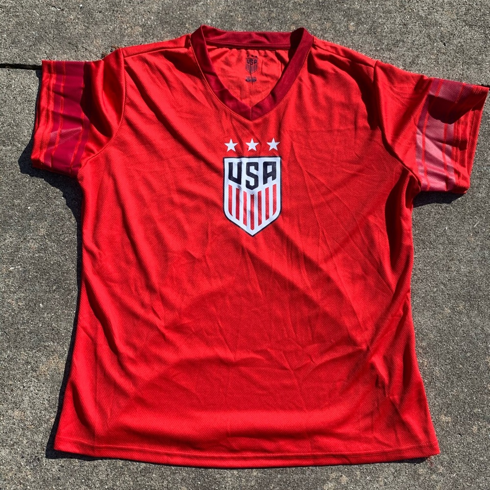 FIFA USA Alex Morgan Jersey Shirt Red Women’s L